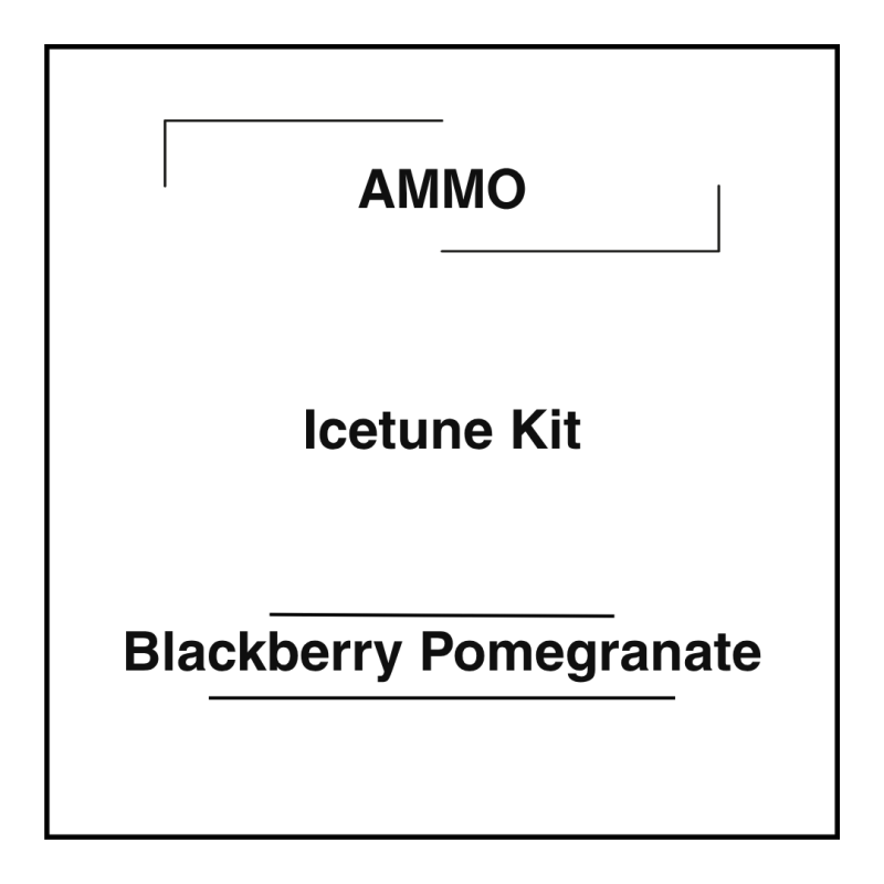 Ammo Icetune Kit Blackberry Pomegranate