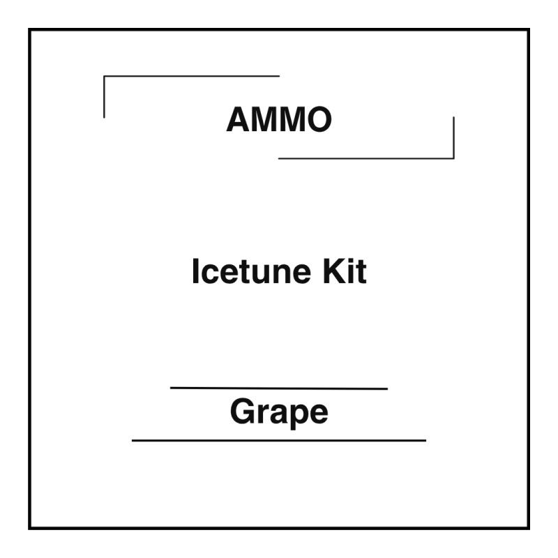 Ammo Icetune Kit Grape Peach