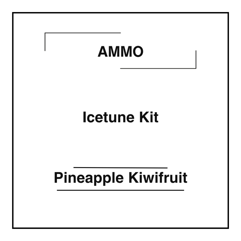 Ammo Icetune Kit Pineapple Kiwifruit