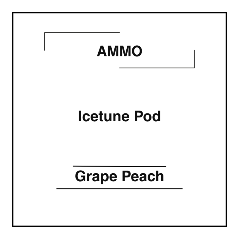 Ammo Icetune Pod Grape Kiwifruit
