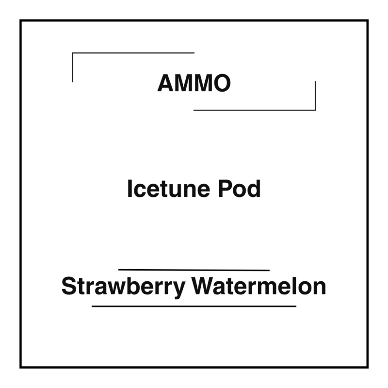 Ammo Icetune Pod Strawberry