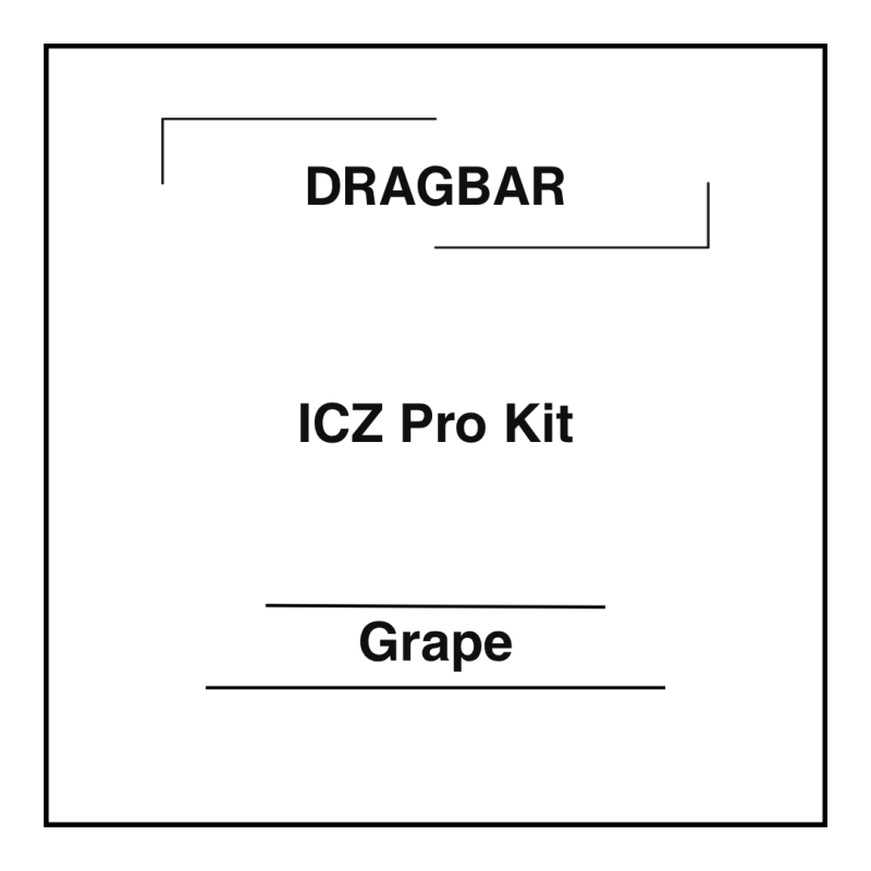 Dragbar ICZ Pro Kit Grape