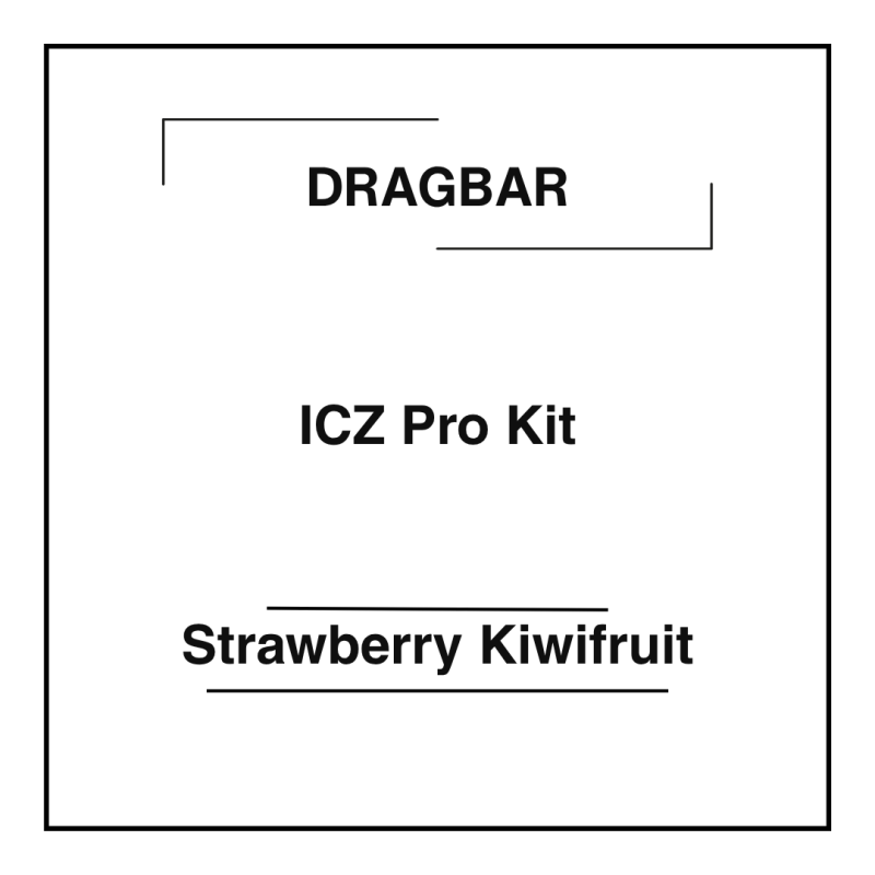 Dragbar ICZ Pro Kit Strawberry Kiwifruit
