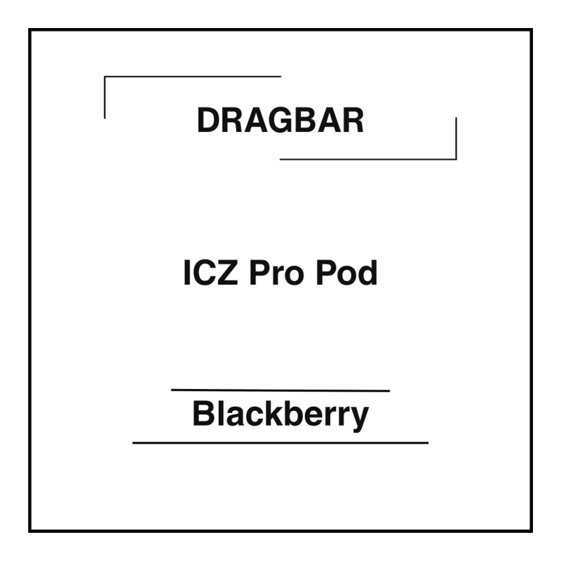 Dragbar ICZ Pro Pod Blackberry