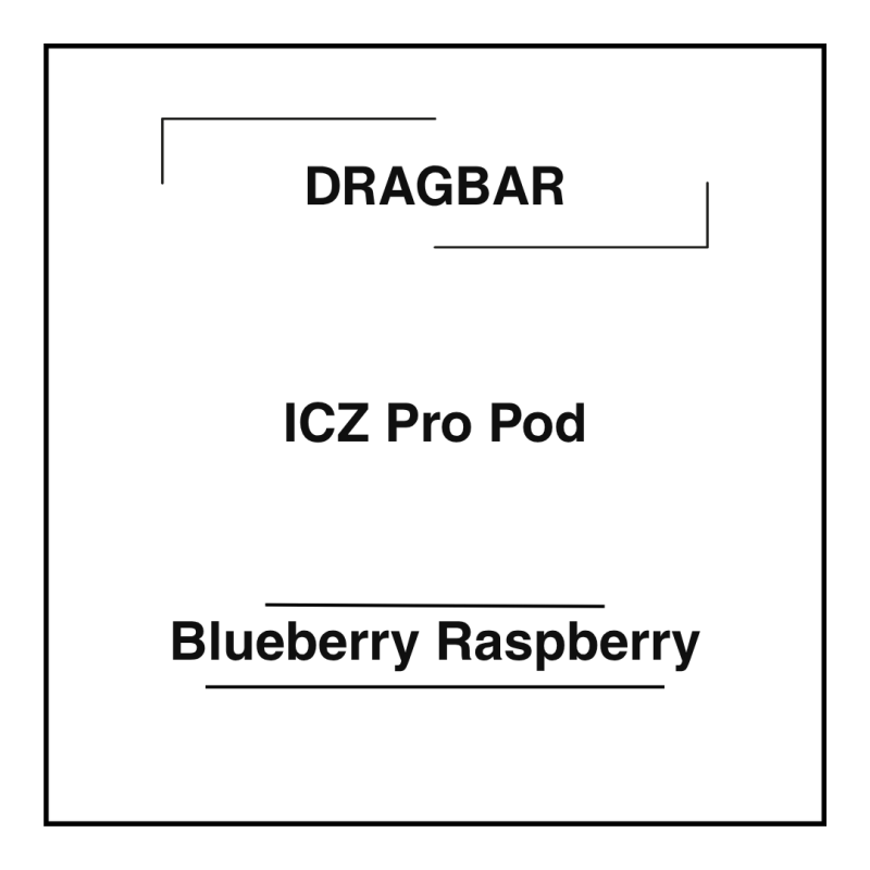 Dragbar ICZ Pro Pod Blueberry