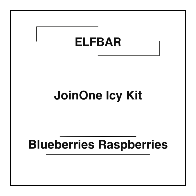 Elfbar JoinOne Icy Kit Intense Edition Blueberries Raspberries