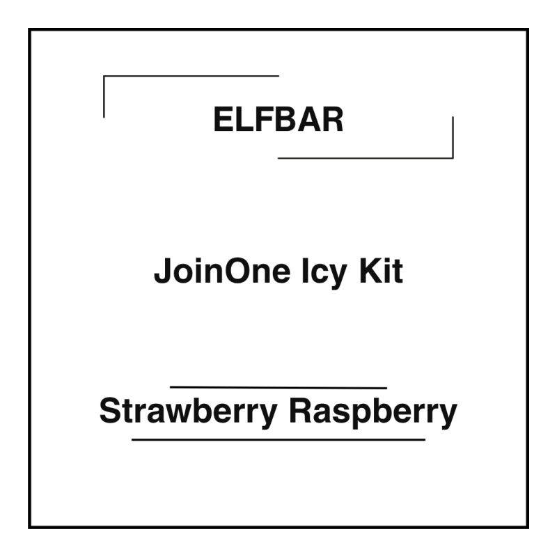 Elfbar JoinOne Icy Kit Intense Edition Strawberry Raspberry