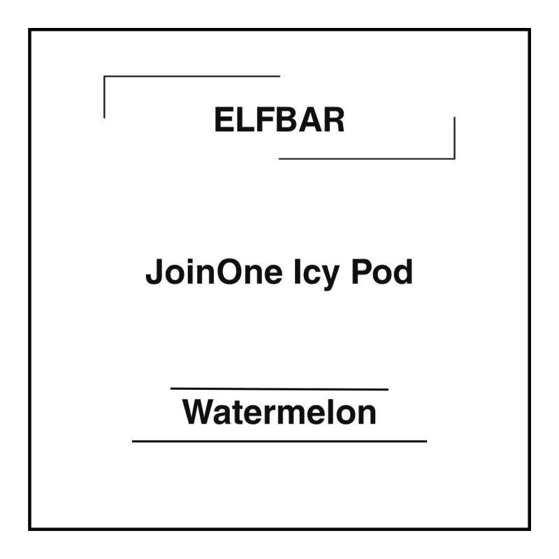 Elfbar JoinOne Icy Pod Watermelon