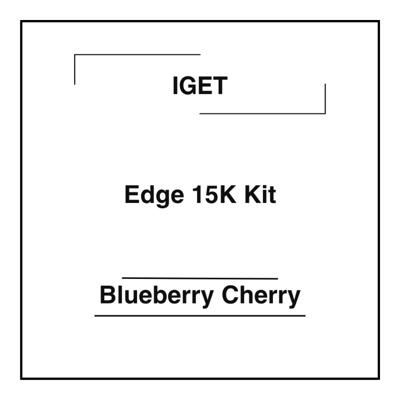 Iget Edge 15K Kit Blueberry Cherry