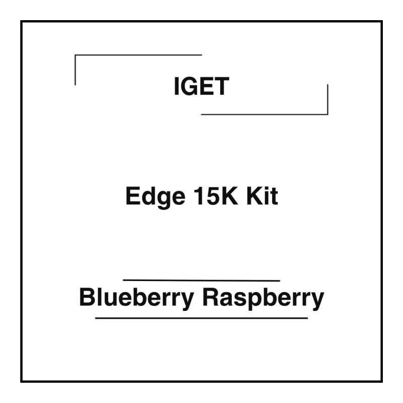Iget Edge 15K Kit Blueberry Raspberry
