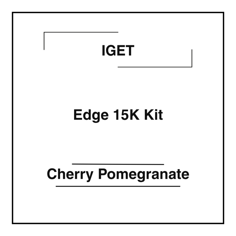Iget Edge 15K Kit Cherry Pomegranate