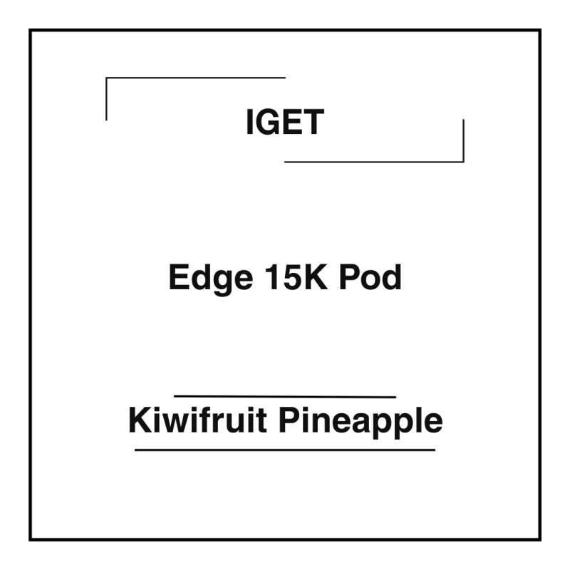 Iget Edge 15K Pod Kiwifruit Pineapple