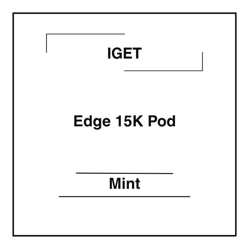 Iget Edge 15K Pod Mint