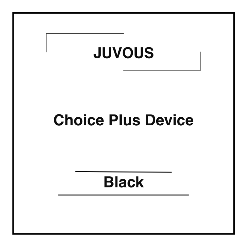 Juvous Choice Plus Device Black
