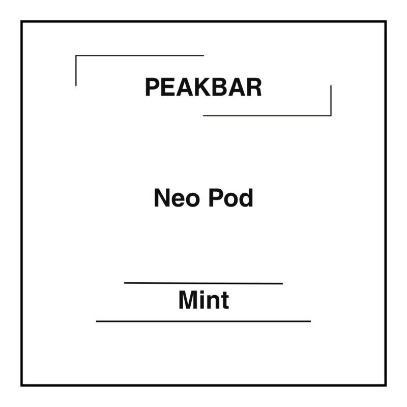 Peakbar Neo Pod Mint