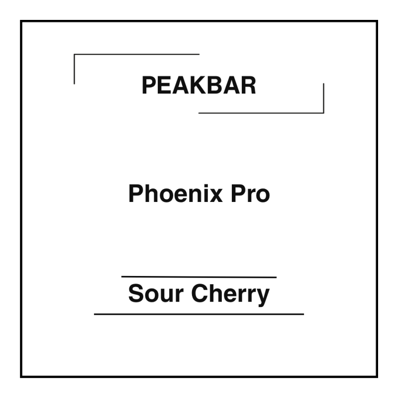 Peakbar Phoenix Pro Sour Cherry