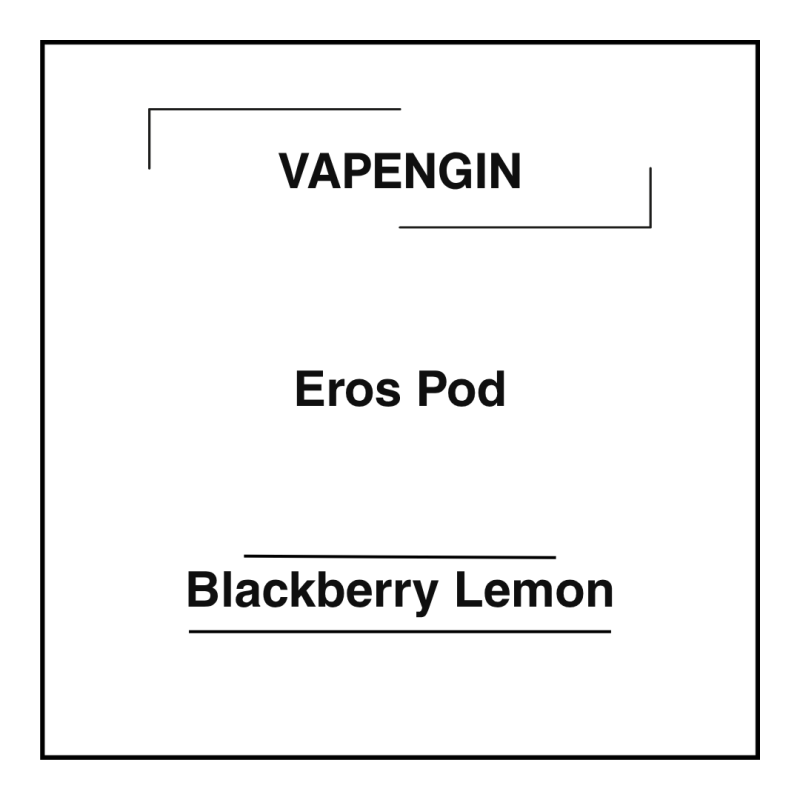 Vapengin Eros Pod Blackberry Lemon
