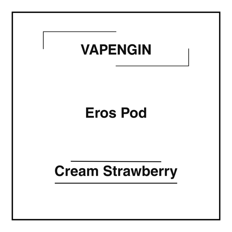 Vapengin Eros Pod Cream Strawberry