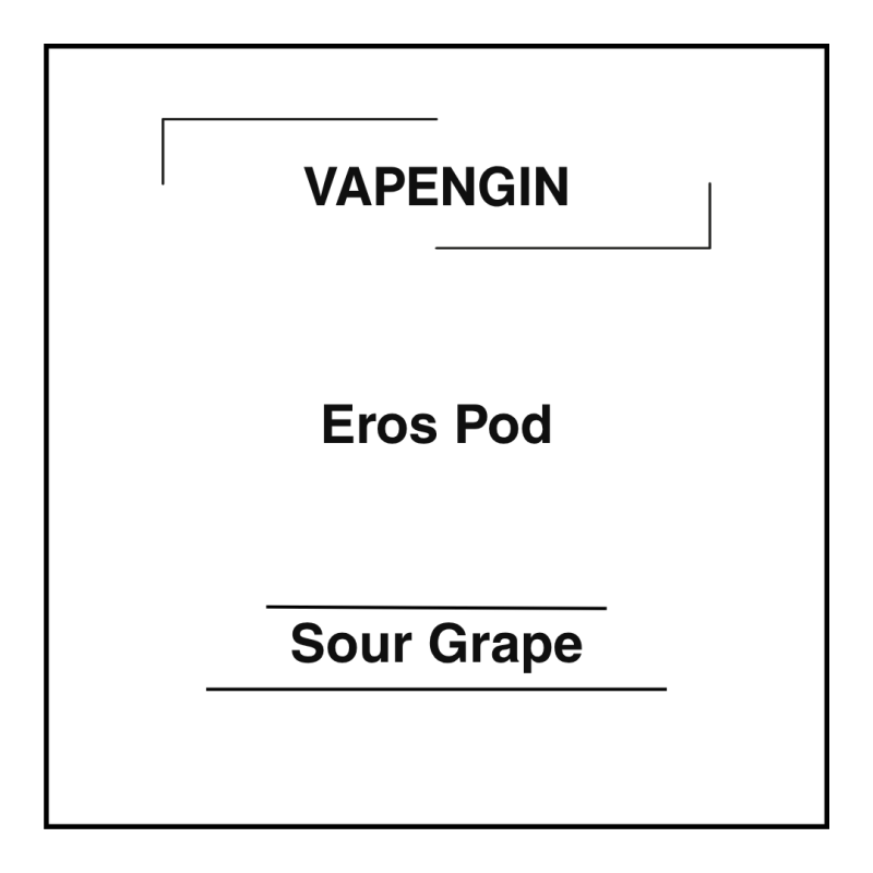Vapengin Eros Pod Sour Grape