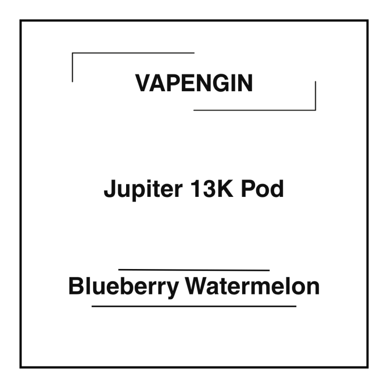Vapengin Jupiter 13K Pod Blueberry Watermelon