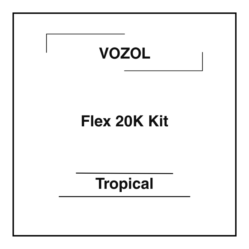Vozol Flex 20K Kit Tropical