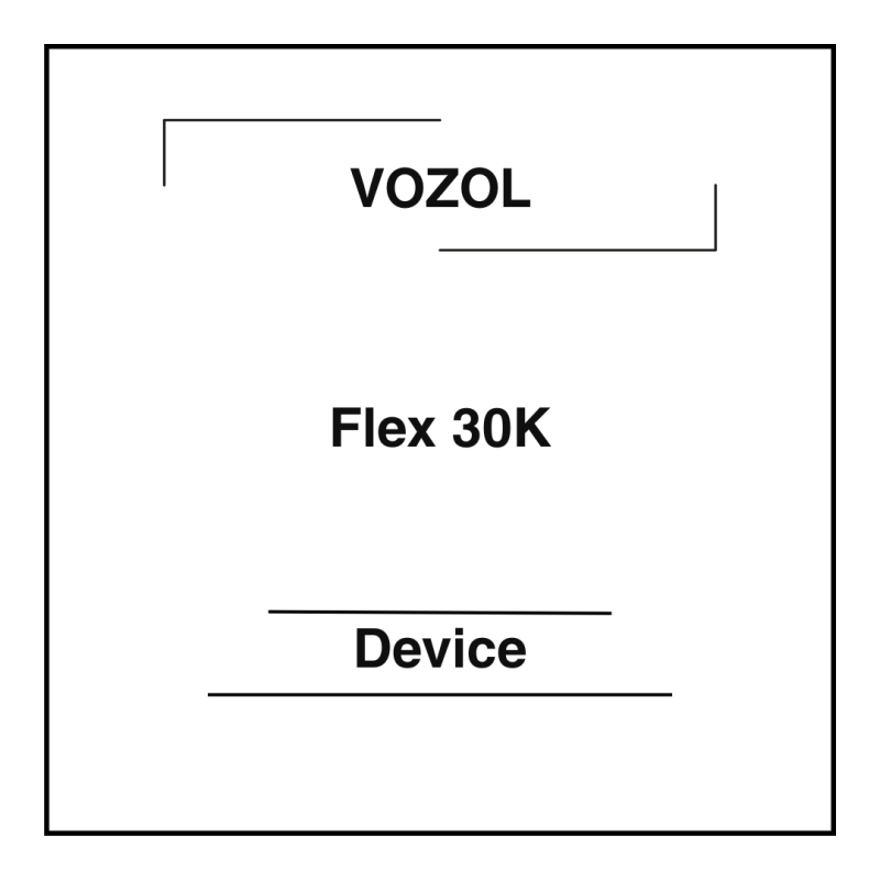 Vozol Flex 30K Battery