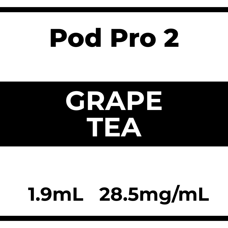 Pod Pro 2 Grape Tea(New) 28.5mg/mL