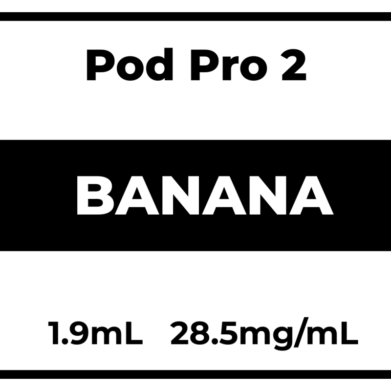 Pod Pro 2 Banana 28.5mg/mL