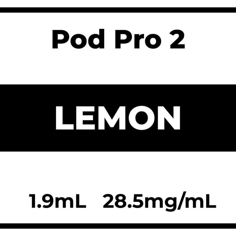Pod Pro 2 Lemon 28.5mg/mL