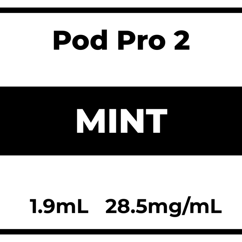 Pod Pro 2 Mint 28.5mg/mL