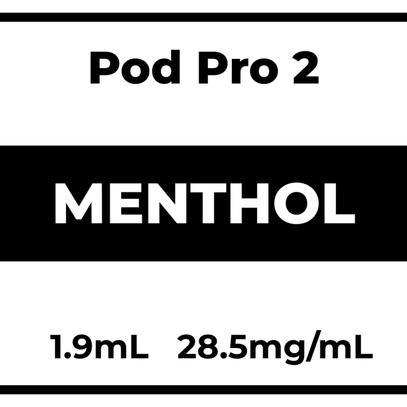 Pod Pro 2 Menthol 28.5mg/mL