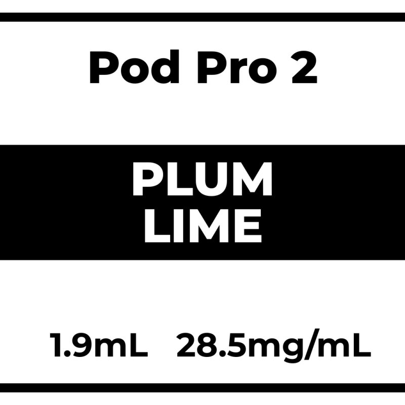 Pod Pro 2 Plum Lime 28.5mg/mL