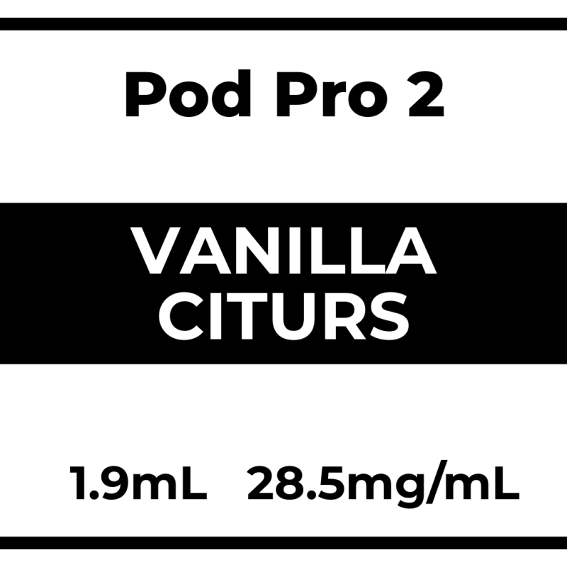 Pod Pro 2 Vanilla Citrus 28.5mg/mL