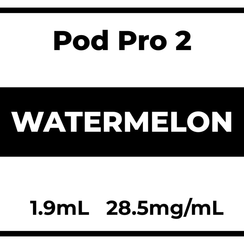 Pod Pro 2 Watermelon 28.5mg/mL