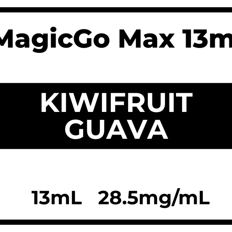 MagicGo MAX 13mL Kiwifruit Guava 28.5mg/mL