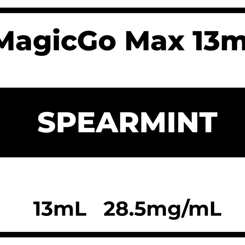 MagicGo MAX 13mL Spearmint 28.5mg/mL