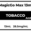 magicgo max 13ml tobacco amber 28.5mg/ml