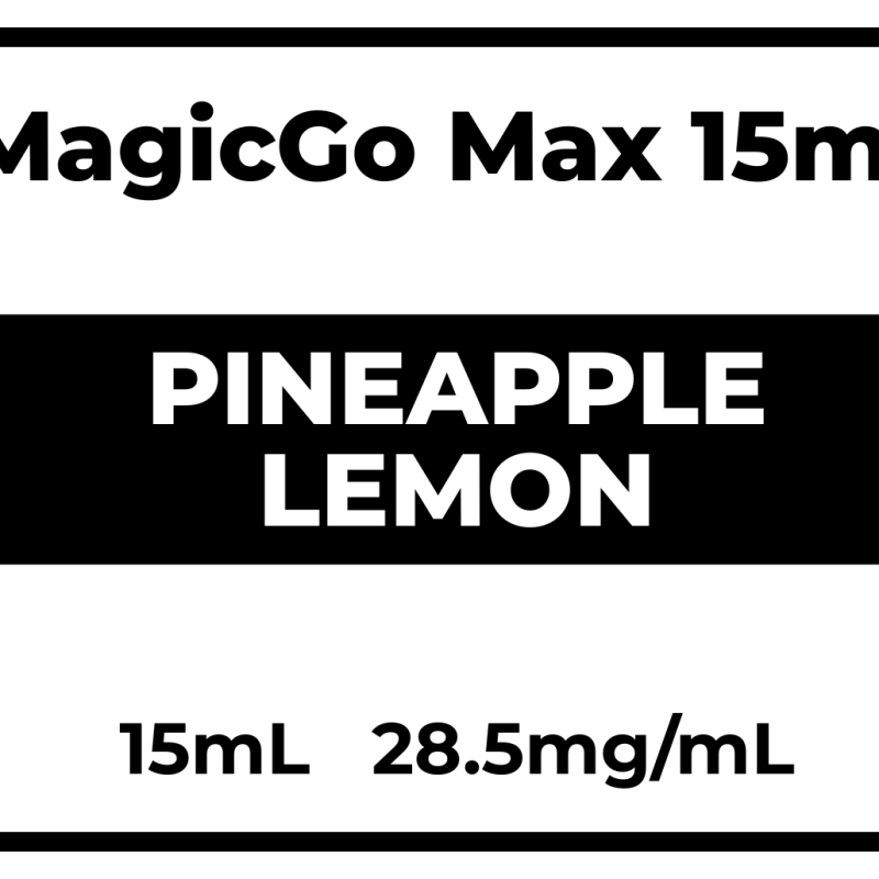MagicGo Max 15mL Pineapple Lemon 28.5mg/mL