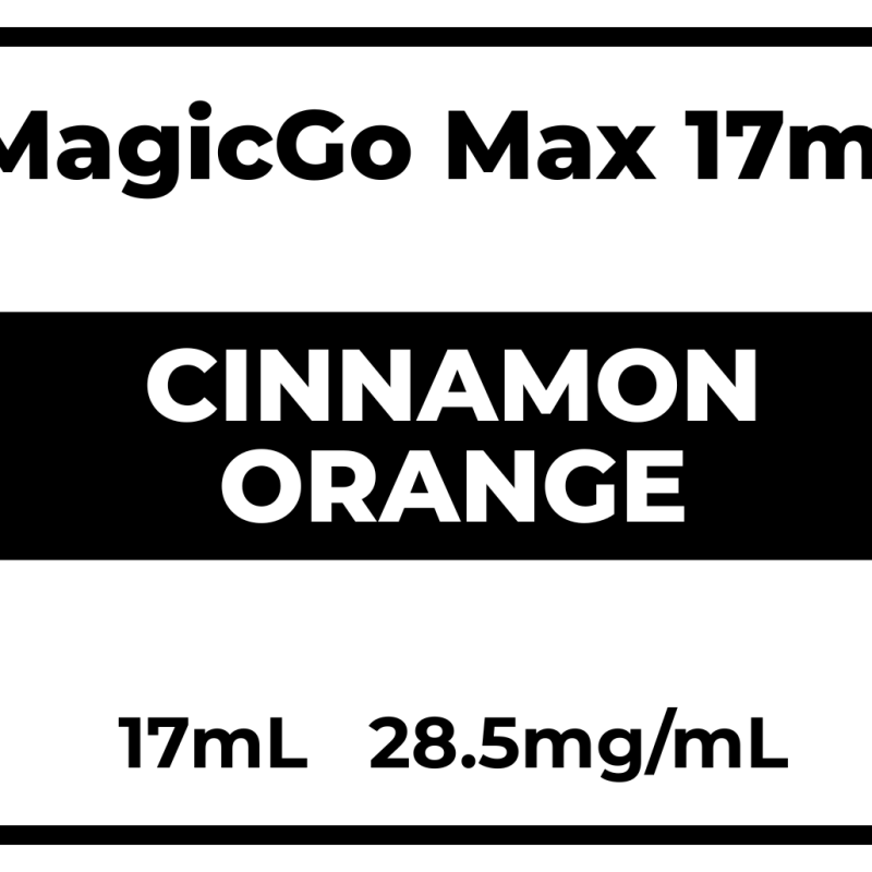MagicGo Max 17mL Cinnamon Orange 28.5mg/mL