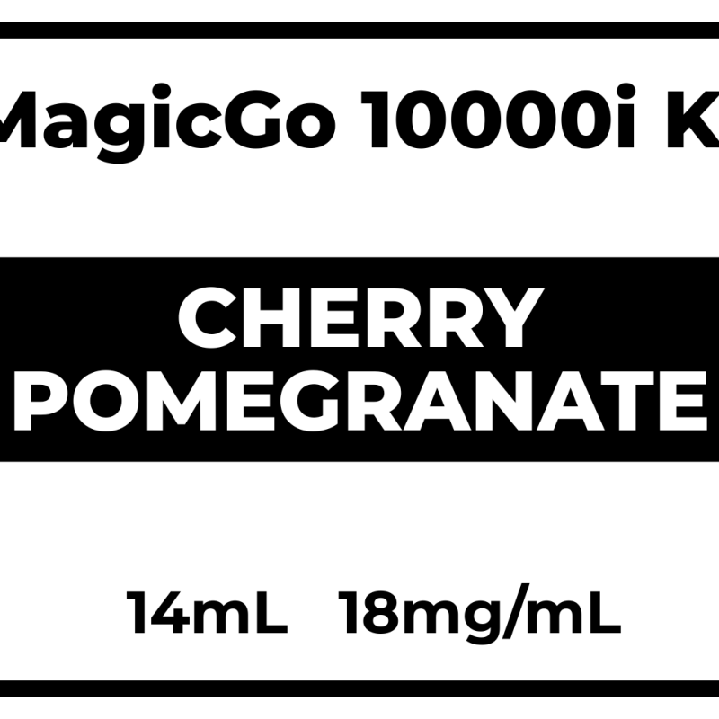 MagicGo 10000i Kit Cherry Pomogranate 18mg/mL
