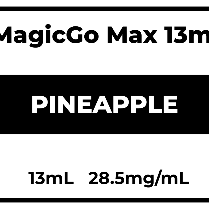 MagicGo MAX 13mL Pineapple 28.5mg/mL