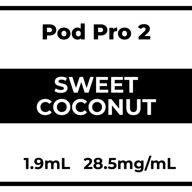 Pod Pro 2 Sweet Coconut(New) 28.5mg/mL