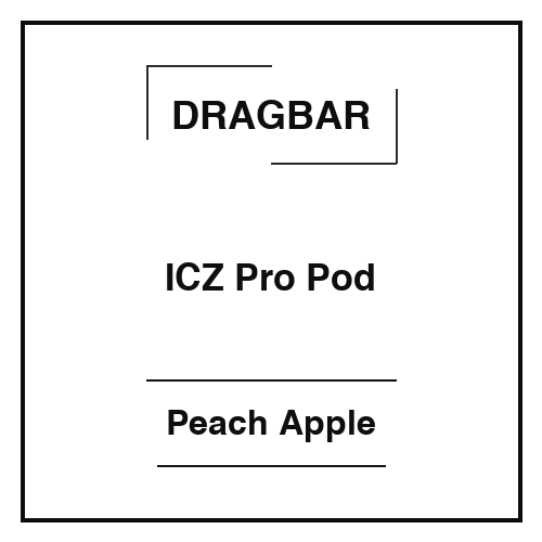 Dragbar ICZ Pro 20K Pod Peach Apple