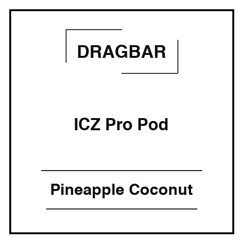 Dragbar ICZ Pro 20K Pod Pineapple Coconut