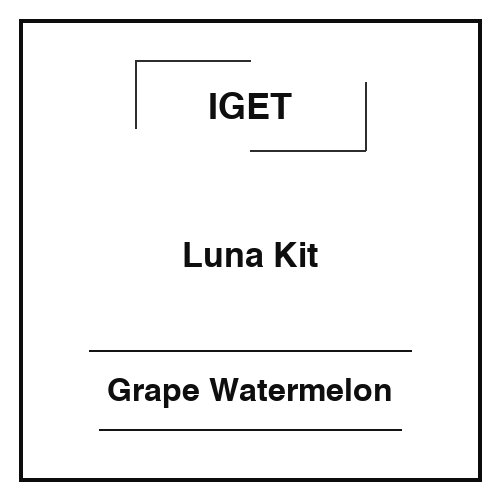 IGET LUNA KP13000 KIT-Grape Watermelon