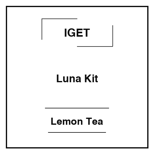 IGET LUNA KP13000 KIT-Lemon Tea