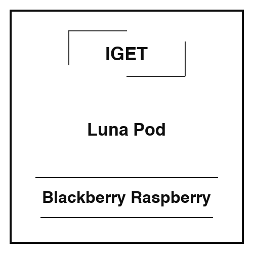 IGET LUNA KP13000 POD-Blackberry Raspberry