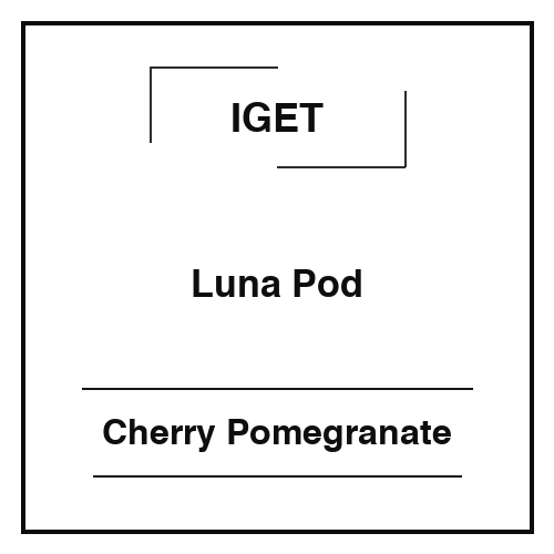 IGET LUNA KP13000 POD-Cherry Pomegranate