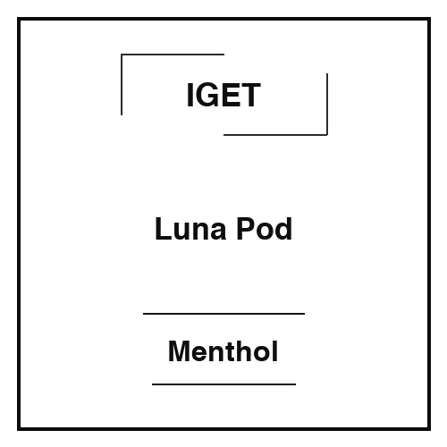 IGET LUNA KP13000 POD-Menthol