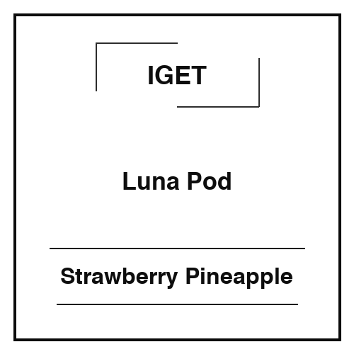 IGET LUNA KP13000 POD-Strawberry Pineapple